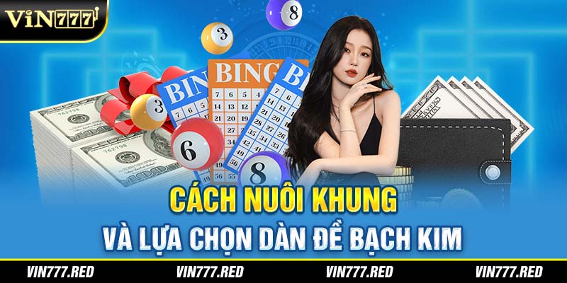 Cách nuôi khung và lựa chọn dàn đề bạch kim